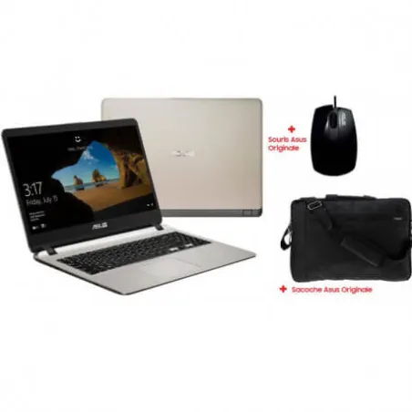PC Portable ASUS X507MA Dual-Core 4Go 500Go - Gold