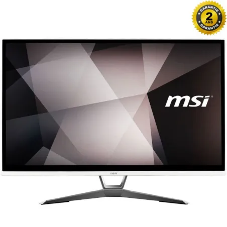 Pc De Bureau ALL IN ONE MSI PRO 22XT 10M I7 10È GÉN 8GO 256GO SSD - BLANC