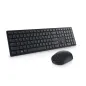 ENSEMBLE CLAVIER ET SOURIS SANS FIL DELL KM3322W / Noir