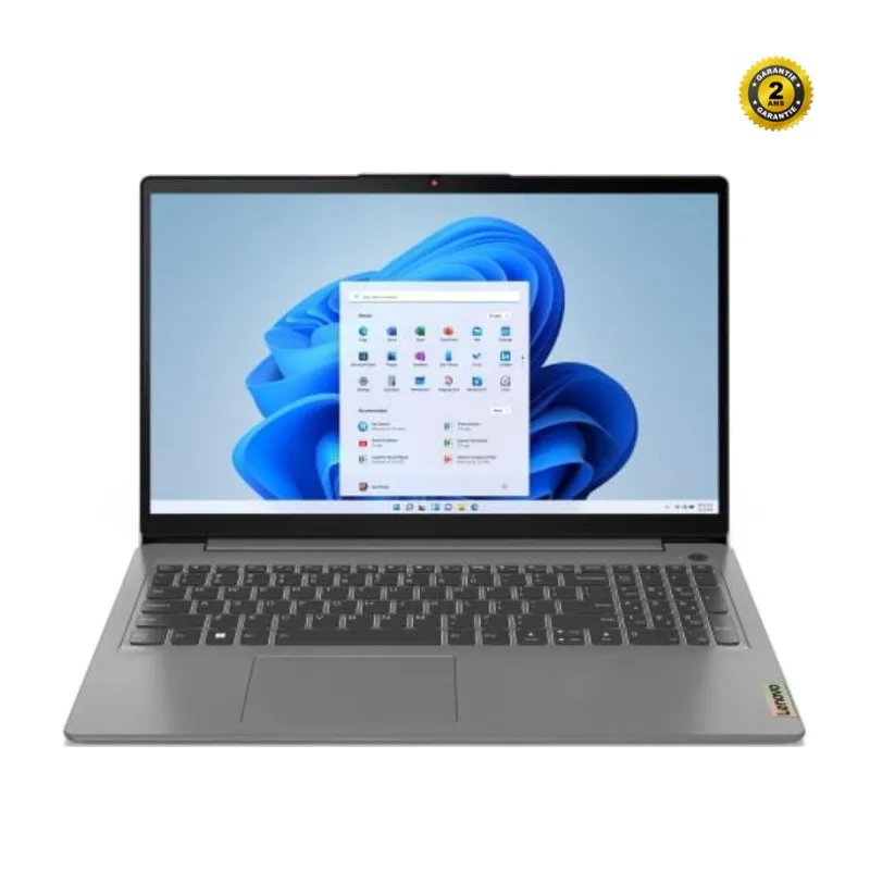 Pc Portable LENOVO IDEAPAD 3 15IAU7 I5 12È GÉN 8GO 512GO SSD - GRIS