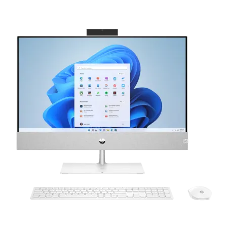 Pc De Bureau HP AIO PAVILION 24-CA2002NK I5 13E 8GO 1To+256Go SSD -BLANC