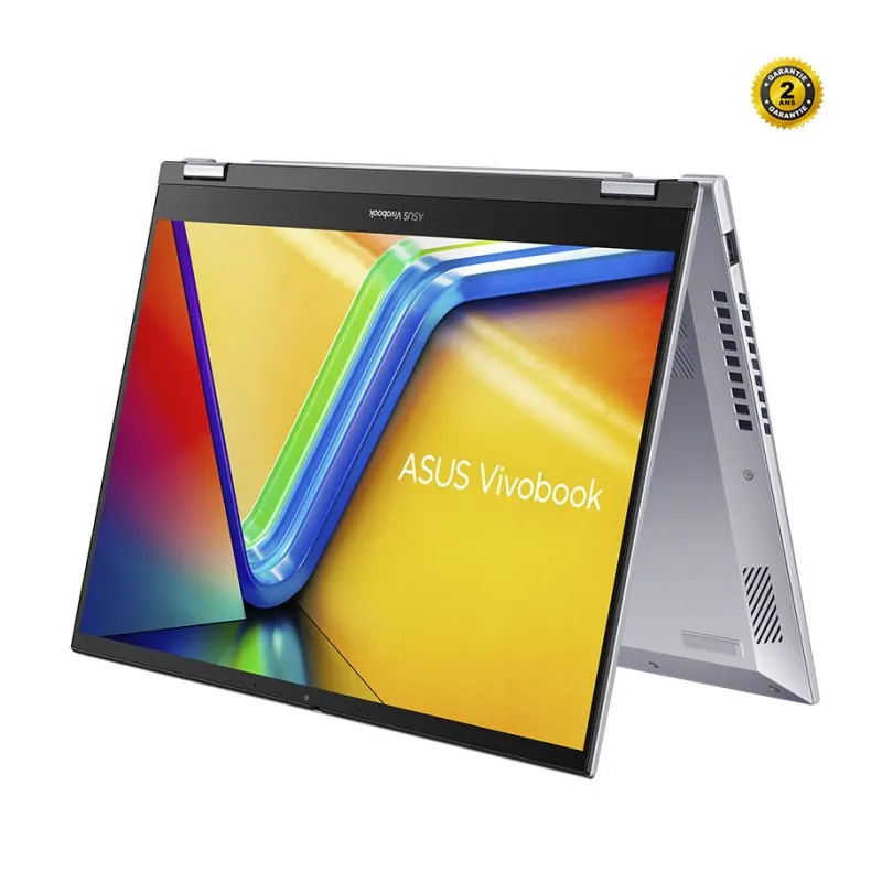 Pc Portable ASUS VIVOBOOK S14 FLIP I5 13È GÉN 8GO 512GO SSD - SILVER (TP3402VA-LZ265W)