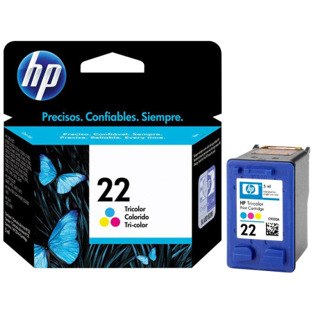 Cartouche Jet d'encre Original HP 22 Couleur