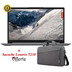 Pc Portable LENOVO IDEAPAD 1 15AMN7 AMD ATHLON 8GO 256GO SSD - GRIS (82VG00NYFG)