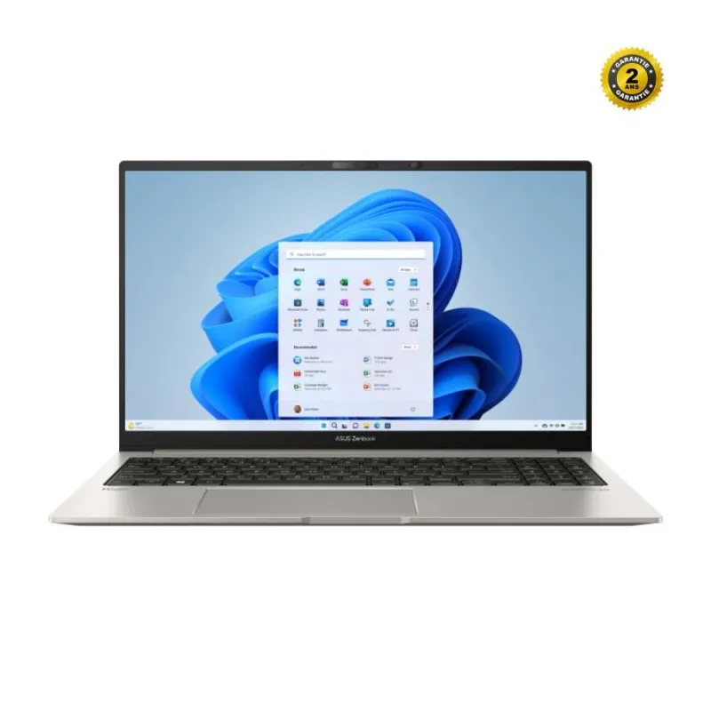 Pc Portable ASUS Zenbook 15 OLED AMD RYZEN 7 32Go 1To SSD - Gris ( UM3504DA-MA306W)