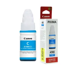 Bouteille d'encre Original CANON GI 490 C - Cyan (GI-490-C)