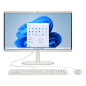 Pc de Bureau All in One Hp 22-DG0006NK Intel N200 8Go 256Go SSD - Blanc