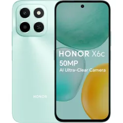 Smartphone HONOR X6C 6Go 128Go 4G - Cyan
