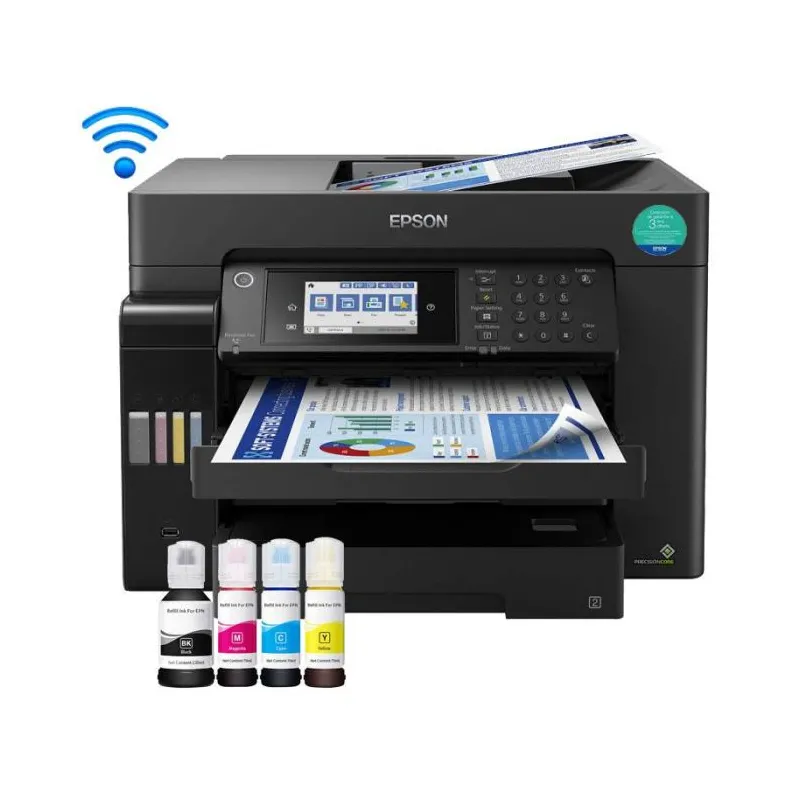 Imprimante EPSON ECOTANK L15150 à Réservoir intégré 4en1 Couleur WIFI A3+