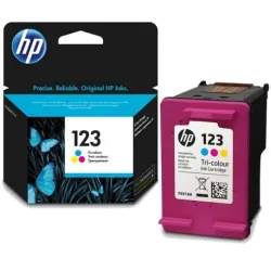 Cartouche Jet d'encre Original HP 123 - Couleur