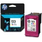 Cartouche Jet d'encre Original HP 123 - Couleur
