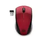 Souris SANS FIL HP 220 ROUGE