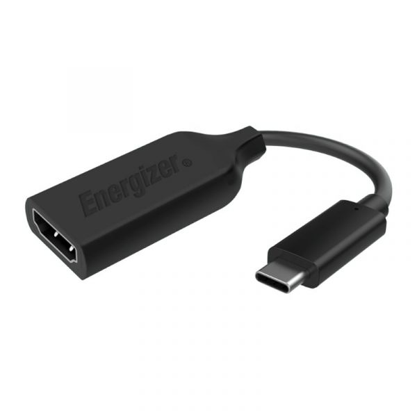 Adaptateur Type C vers HDMI 4K - 12 cm - Plug & Play - Noir