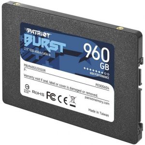 DISQUE DUR INTERNE PATRIOT BURST 960GO SSD 2.5" (PBU960GS25SSDR)