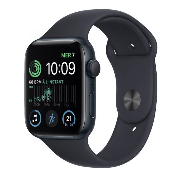 APPLE WATCH SE GPS (2022) 44MM - Noir sigshop