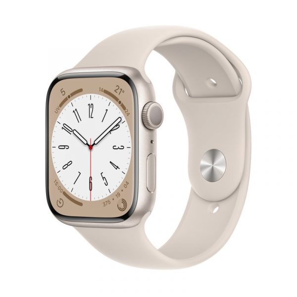 APPLE WATCH SÉRIES 8 GPS 45MM - Starlight Aluminium sigshop