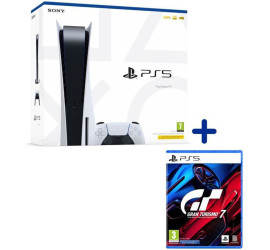 Sony PlayStation 5 STANDARD + Jeu Gran TURISMO 7 sigshop