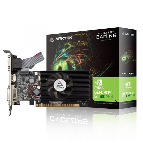 CARTE GRAPHIQUE ARKTEK NVIDIA GEFORCE GT610 2GO DDR3 sigshop