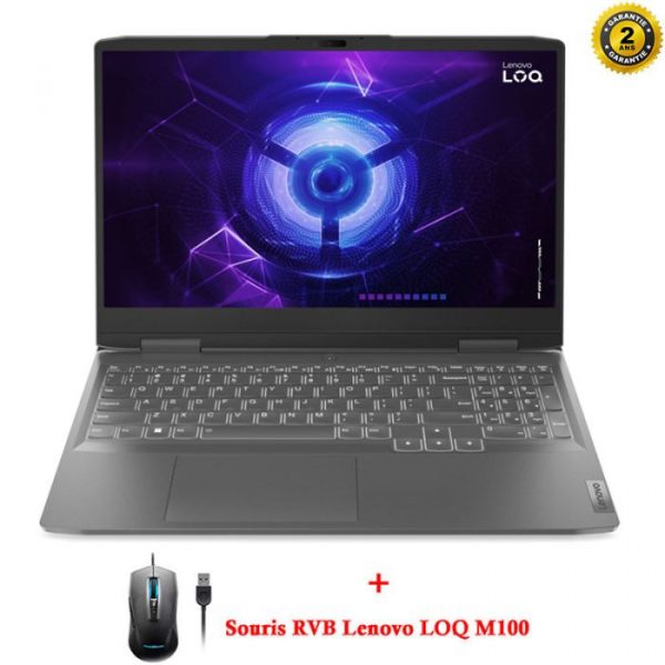 PC PORTABLE GAMER LENOVO LOQ 15IRH8 I5 12È GÉN 8GO RTX 2050 sigshop