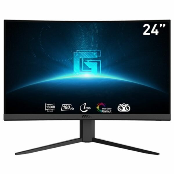 ECRAN GAMING MSI G24C4 E2 23.6 FULL HD CURVED 180 HZ sigshop