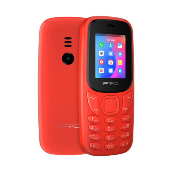 TÉLÉPHONE PORTABLE IPRO A21 MINI DOUBLE SIM -ROUGE sigshop