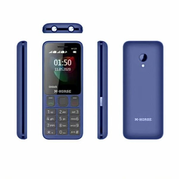 TÉLÉPHONE PORTABLE M-HORSE M125 - BLEU SIGSHOP