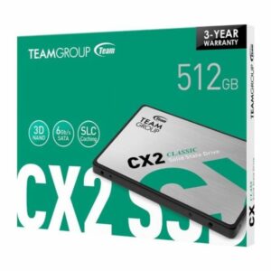 Disque DUR INTERNE TEAM GROUP CX2 512GO SSD 2.5'' SATA III sigshop